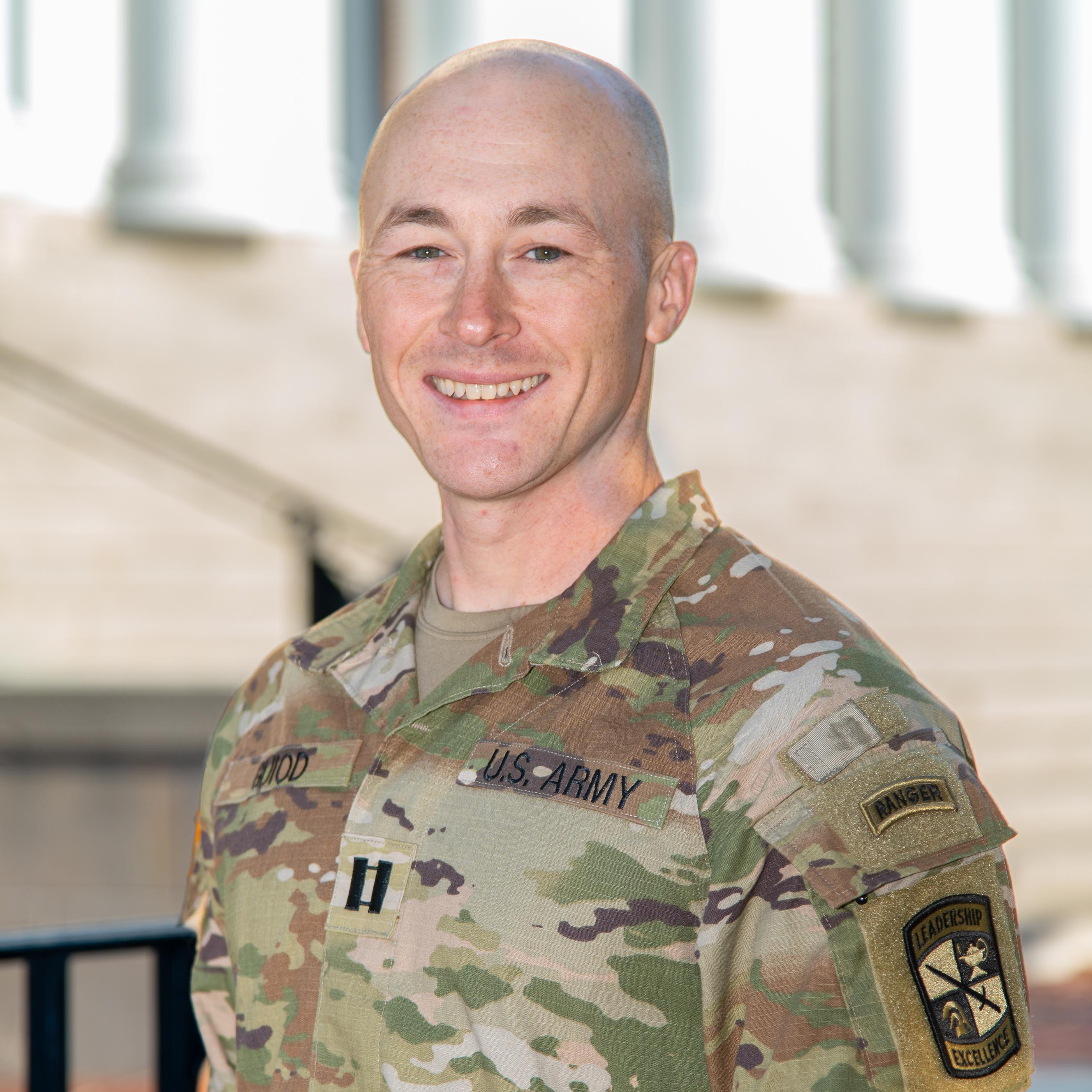 Portrait of  CPT Joshua Guiod