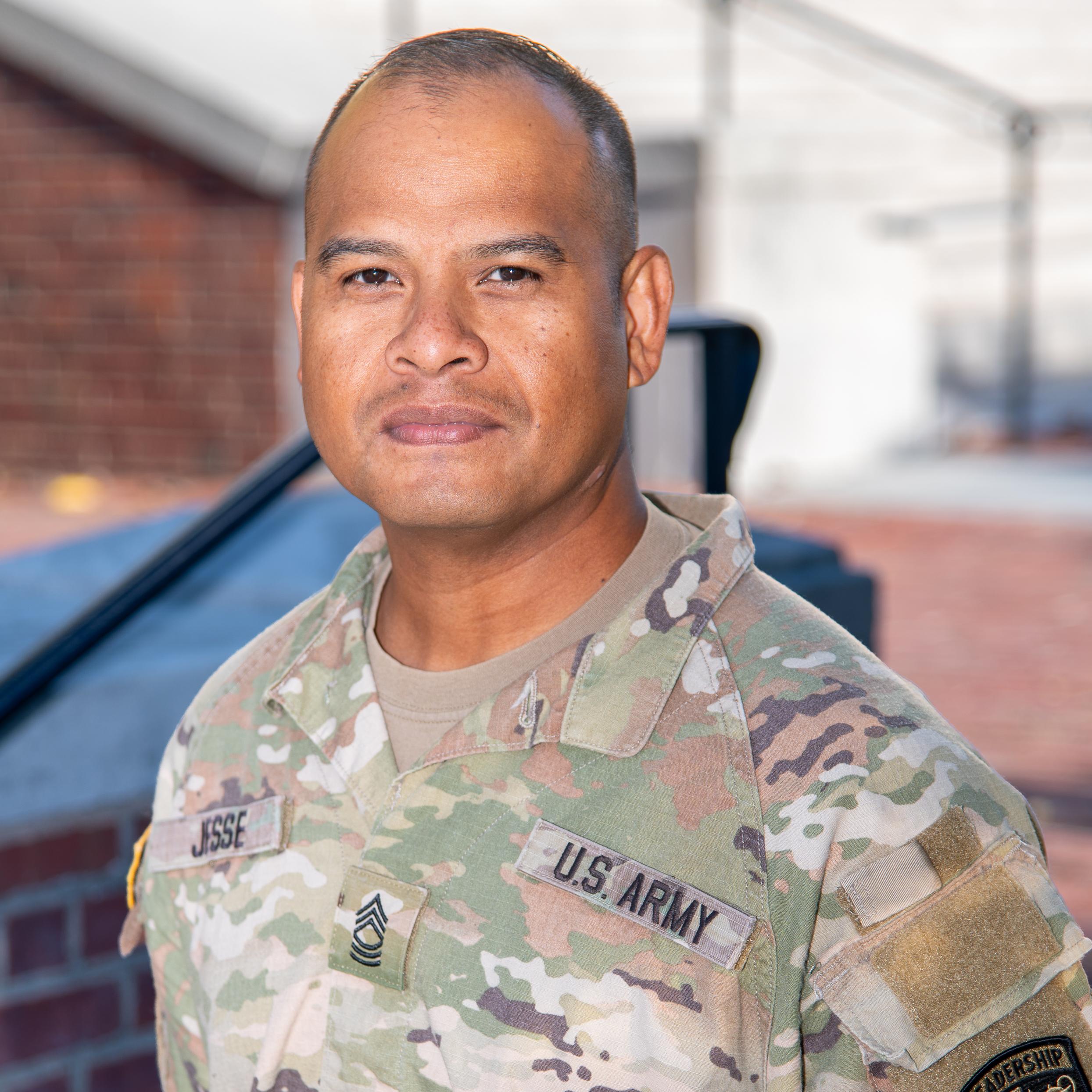Portrait of MSG Jesse B. Jesse