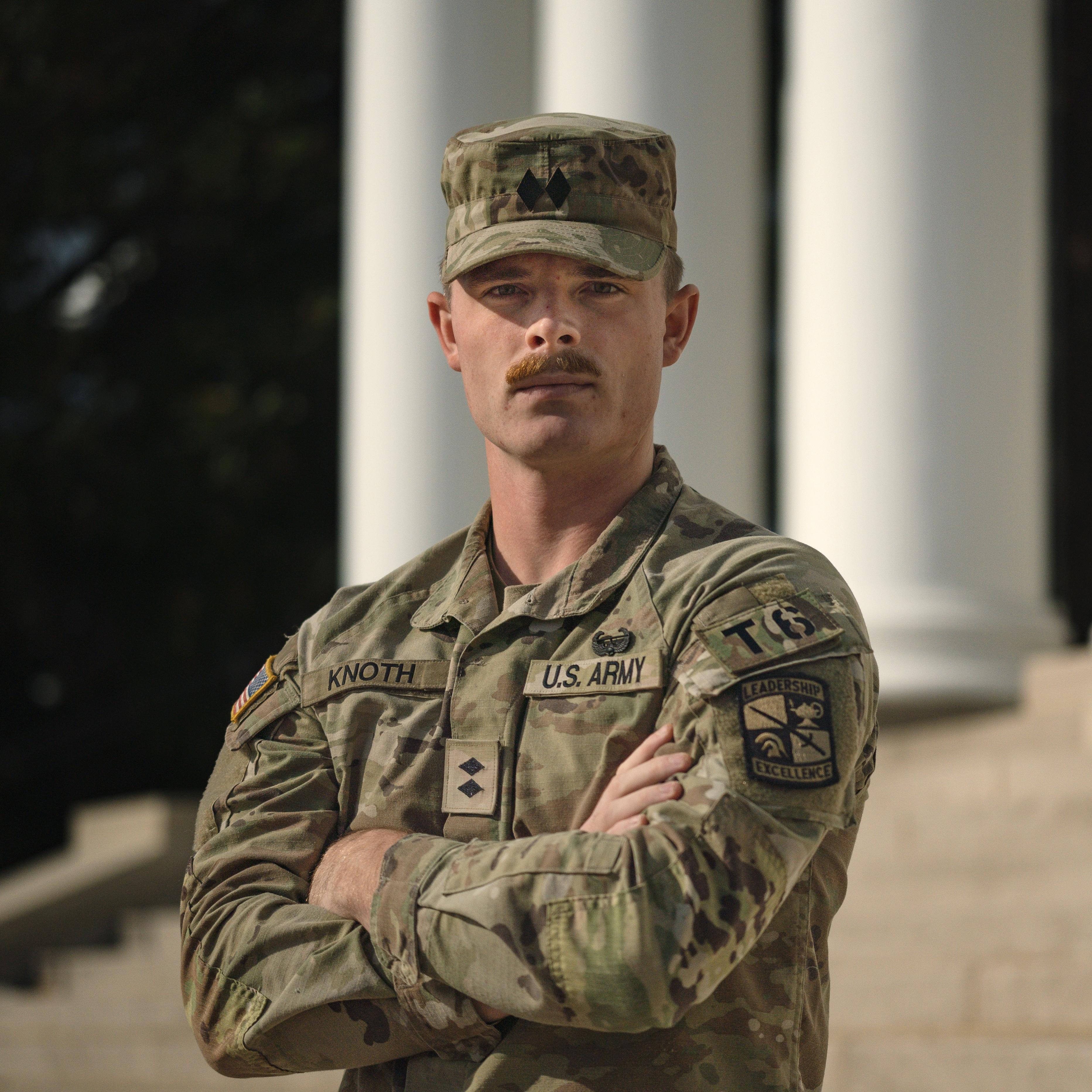 Portrait of Battallion Commander c/LTC Knoth