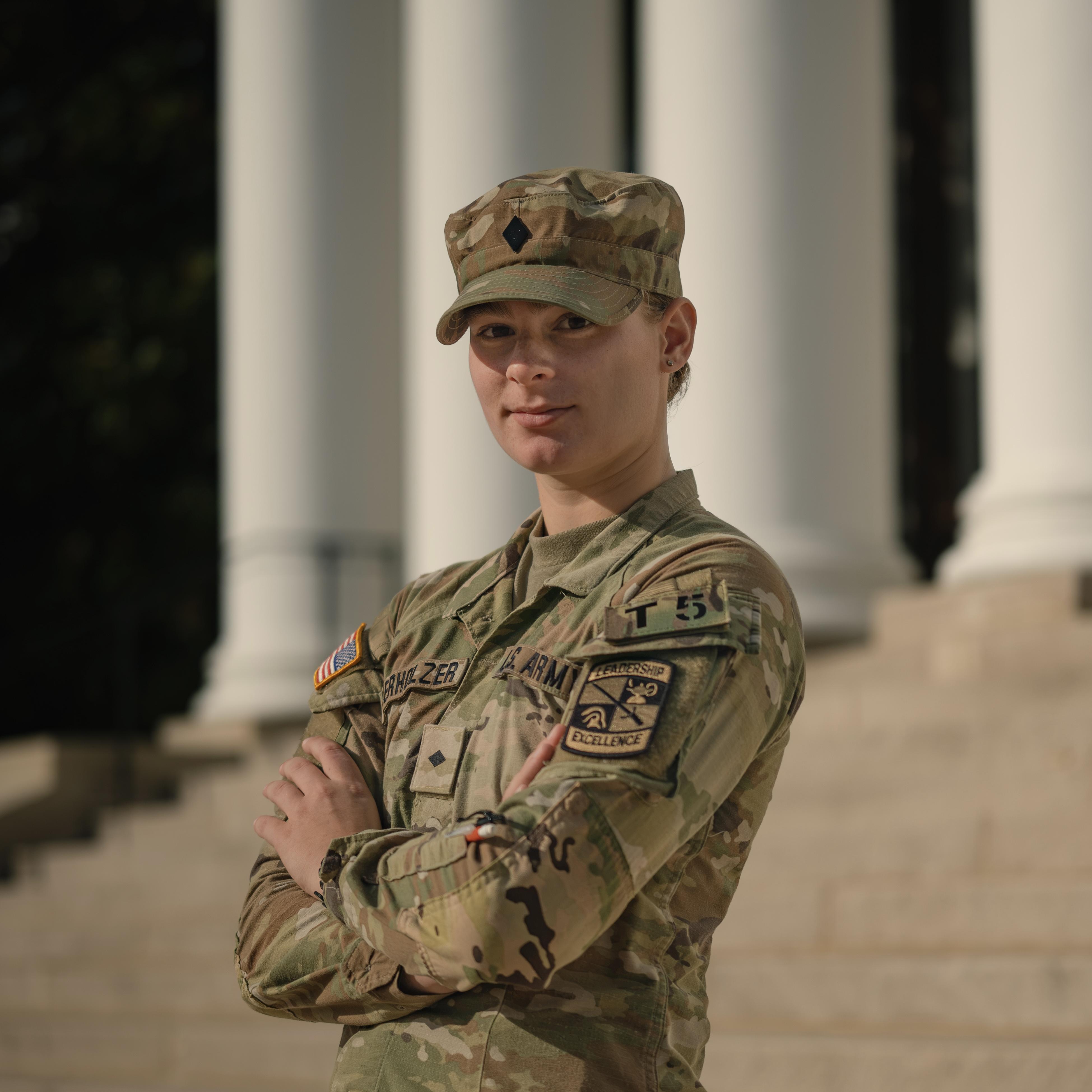 Portrait of Battalion XO - c/MAJ Oberholzer