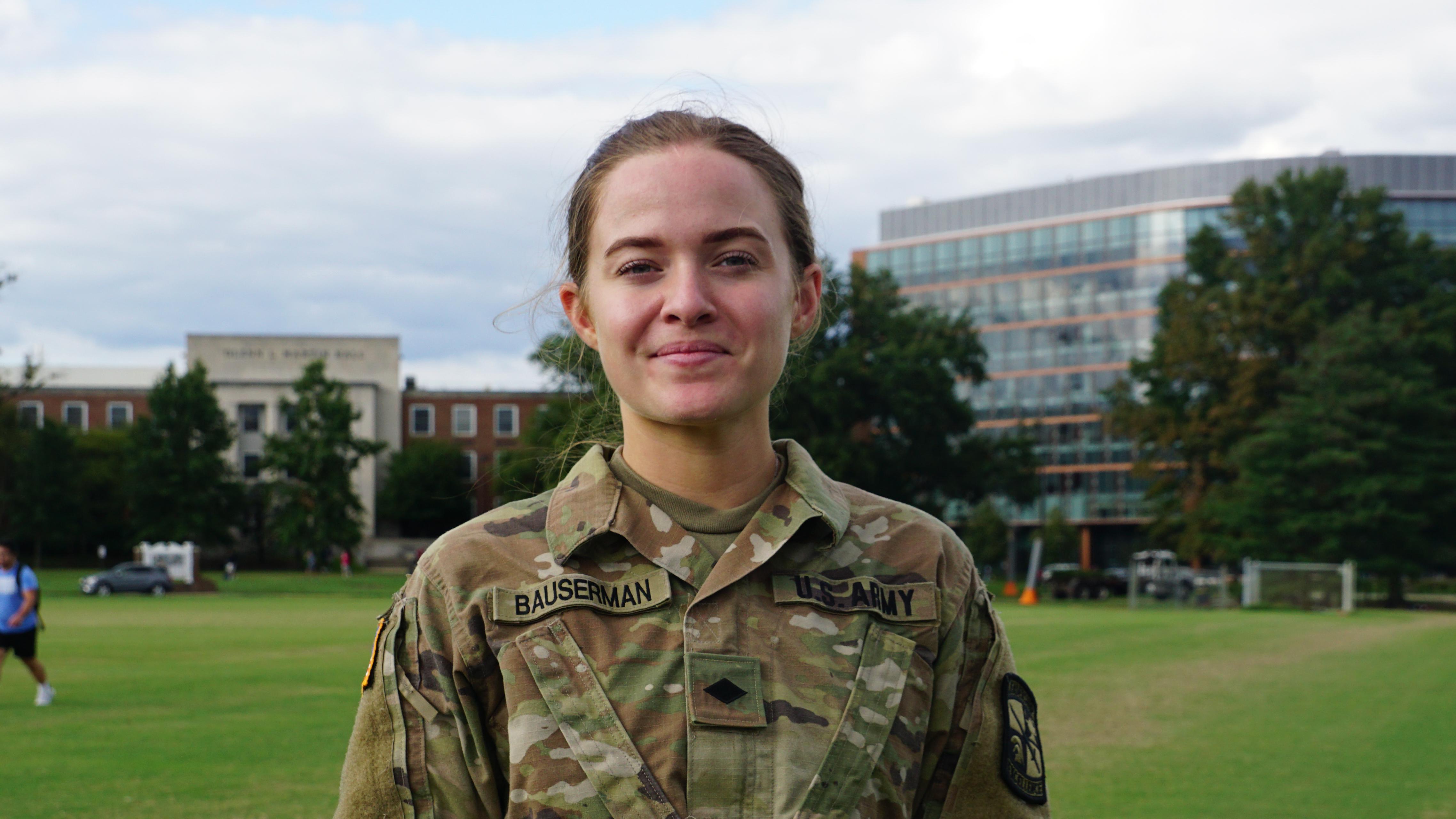 Portrait of c/Maj. Abigail Bauserman