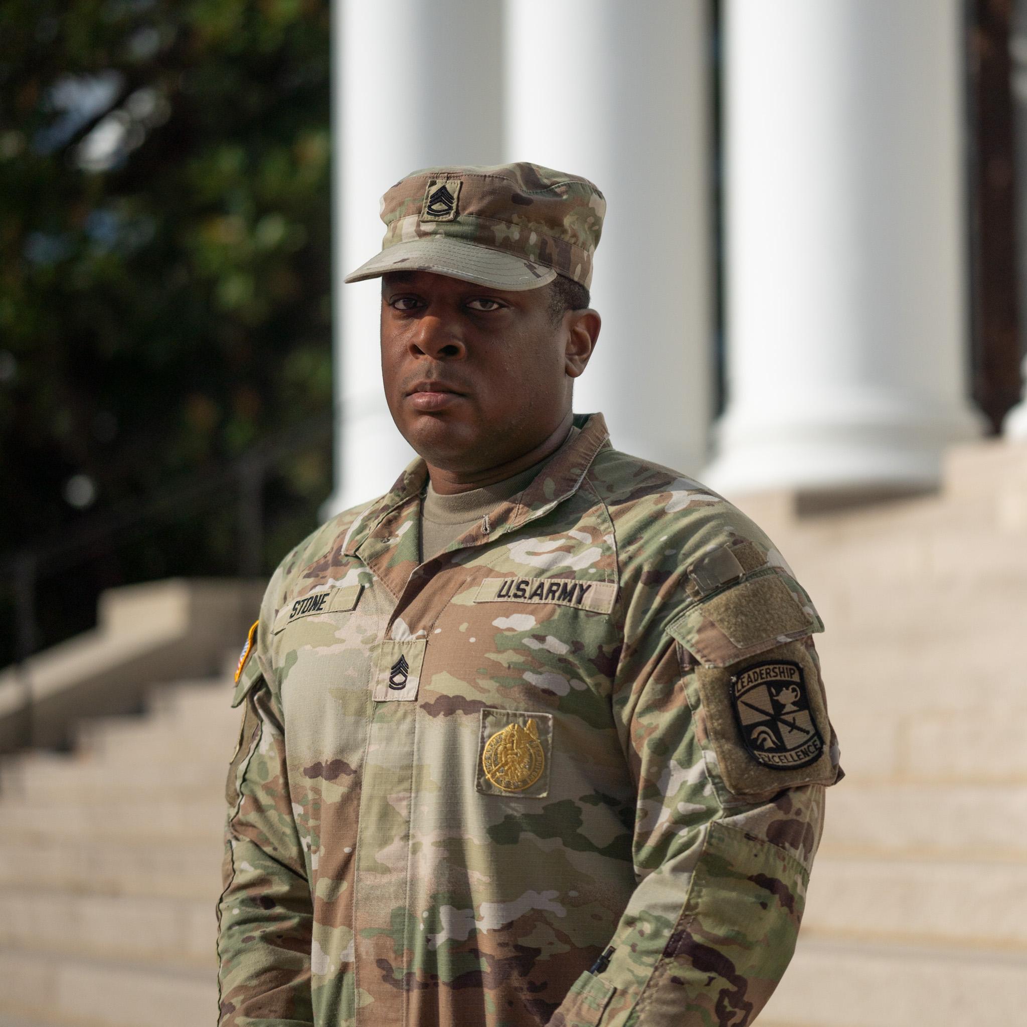 Portrait of SFC Timothy Stone