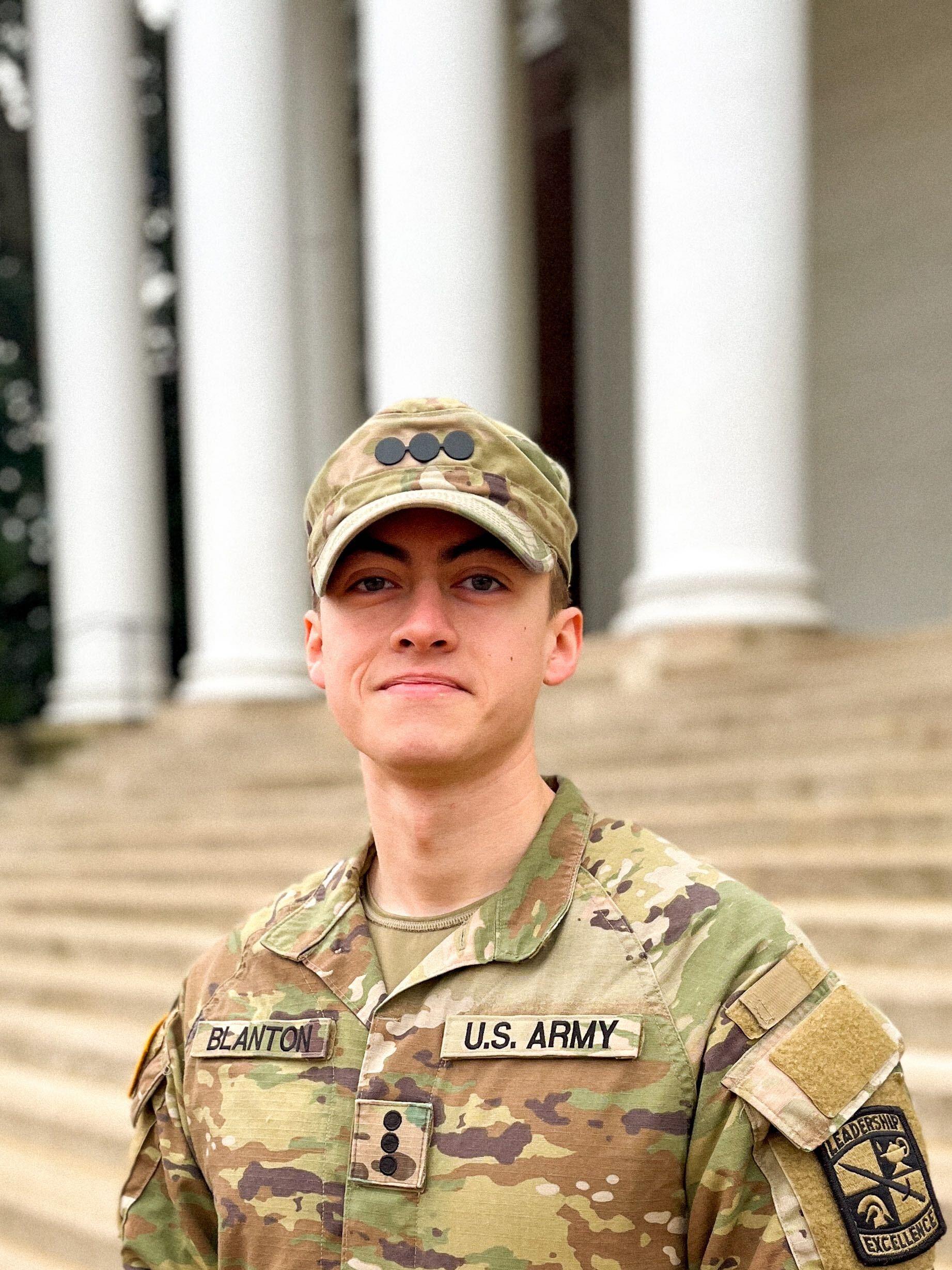 Portrait of c/Capt. Caleb Blanton