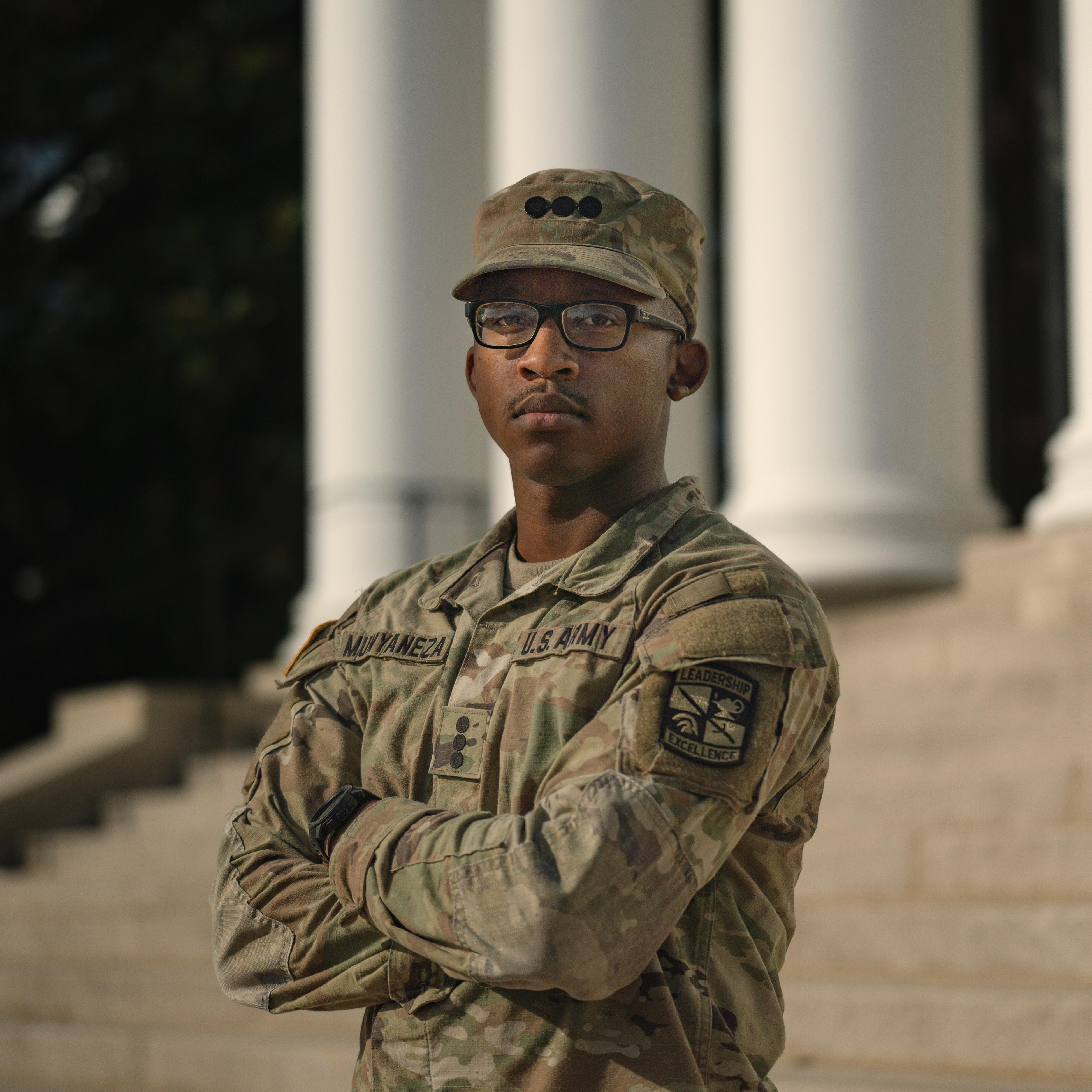 Portrait of c/MAJ Munyaneza